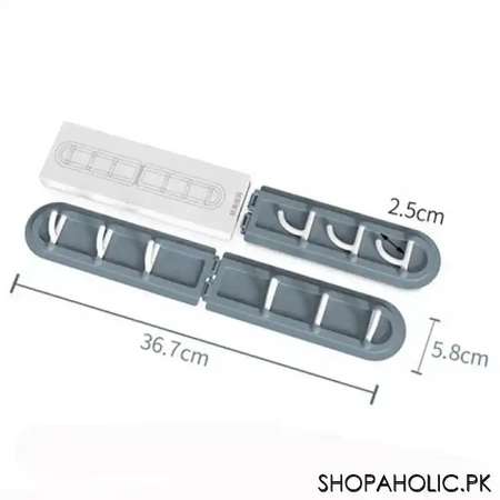 multifunction self adhesive plastic folding corner 6 hooks image2