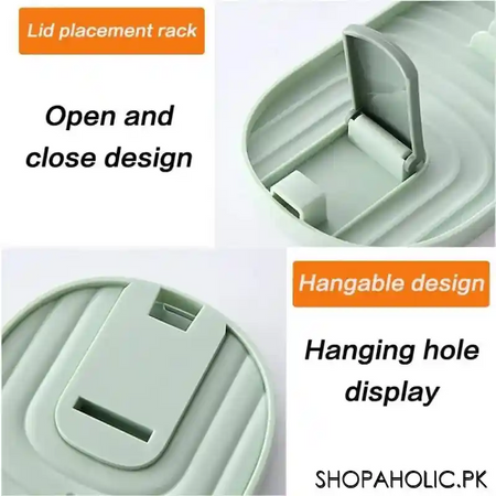 multifunction spoon rest and pot lid holder image2