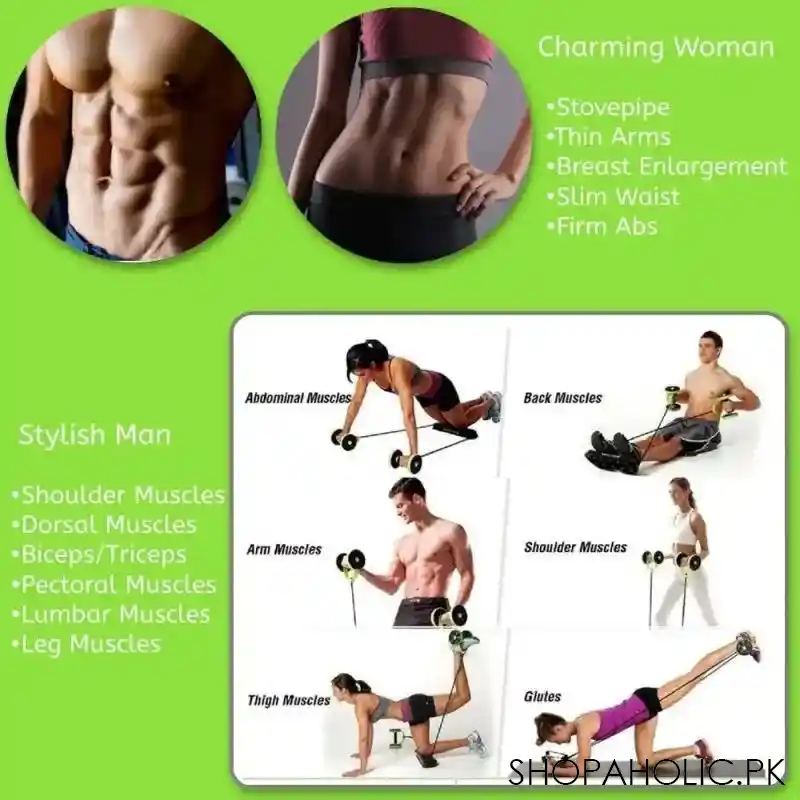 multifunctional ab wheel roller image3