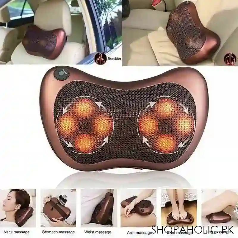multifunctional body pillow massager with heat image2