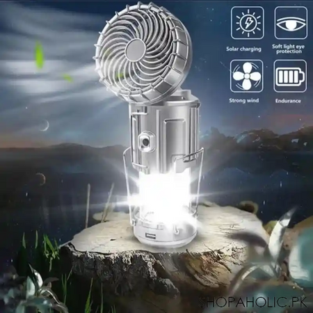 multifunctional camping fan light image2