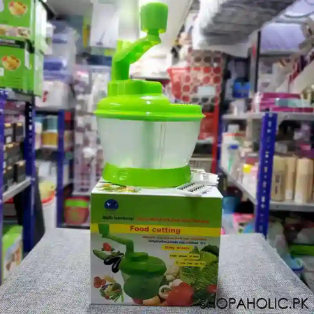 multifunctional manual vegetable food cutting chopper with graters image2