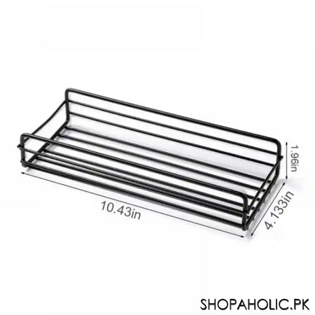 multipurpose rectangular metal shelf for kitchen & bathroom image3