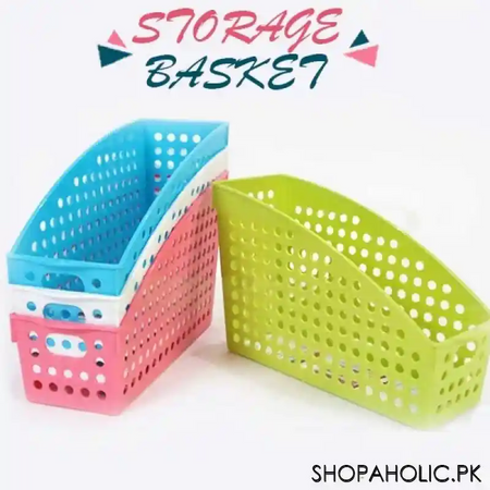 multipurpose rectangular storage basket main image