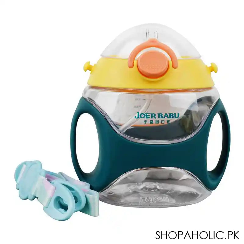 Mum Love Baby Sippy Cup With Straw, BPA Free, Green, 330ml, C6217 - Main Image