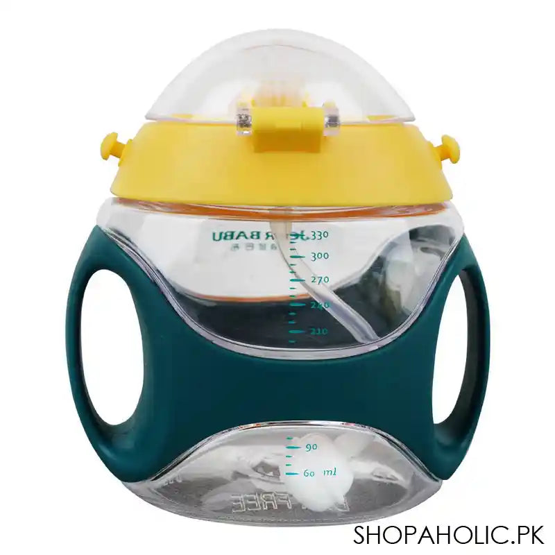 Mum Love Baby Sippy Cup With Straw, BPA Free, Green, 330ml, C6217 - Image 3
