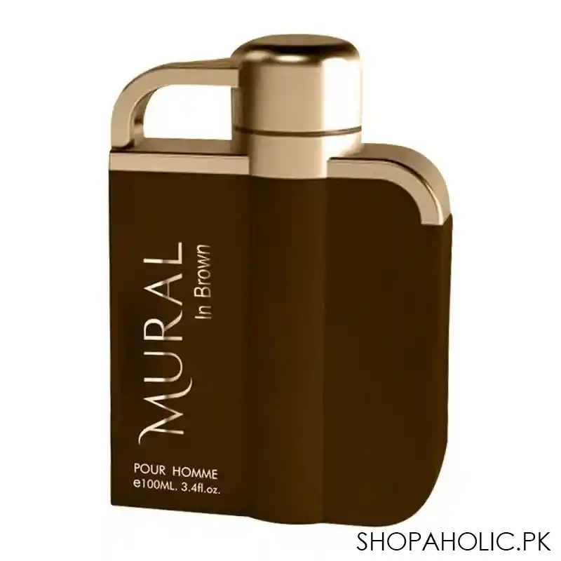 mural de ruitz mural in brown pour homme eau de toilette, 100ml main image
