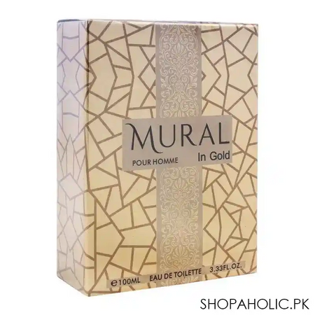 mural de ruitz mural in gold pour homme eau de toilette, 100ml image2