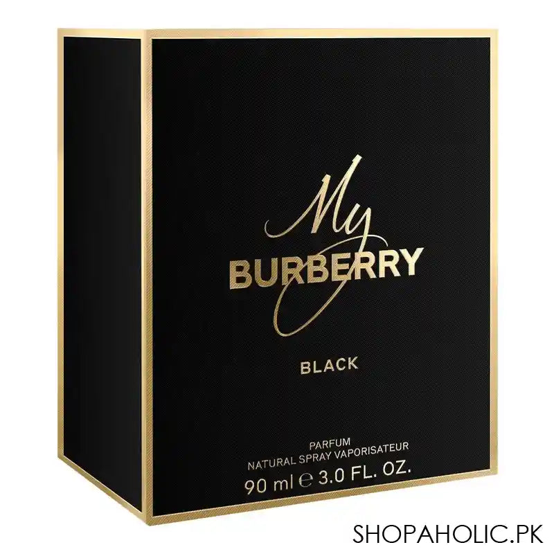 My Burberry Black Parfum, For Men, 90ml - Image 2
