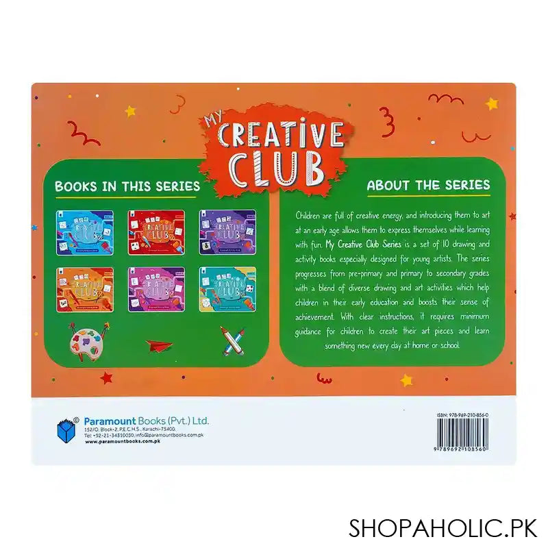 My Creative Club, Drawing & Activity Book A - Image 2