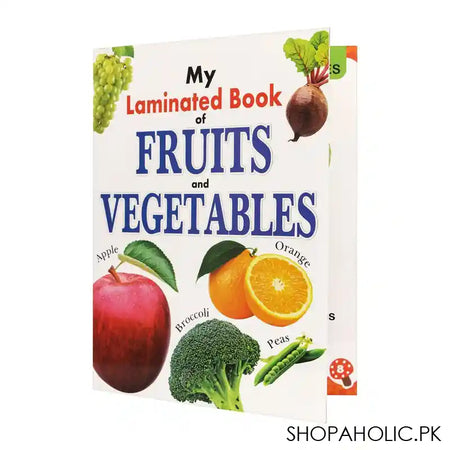 My Laminated Book Of Fruits And Vegetables - Main Image