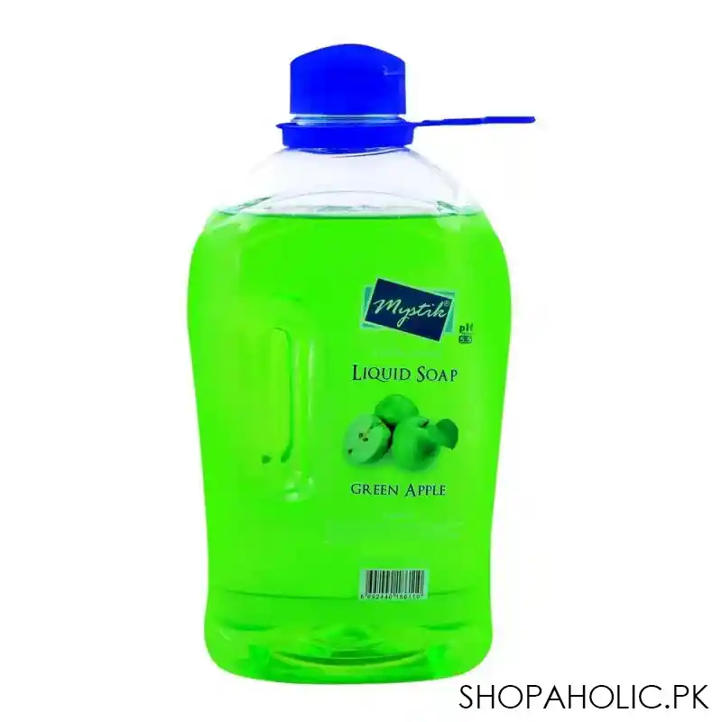 mystik green apple anti bacterial liquid soap 2500ml main image