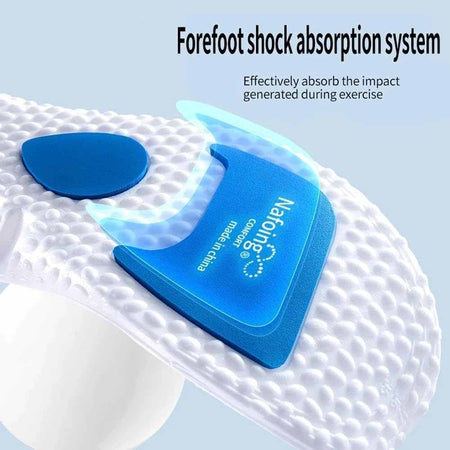 Nafoing Breathable Orthopedic Sports Insole with Shock Absorption