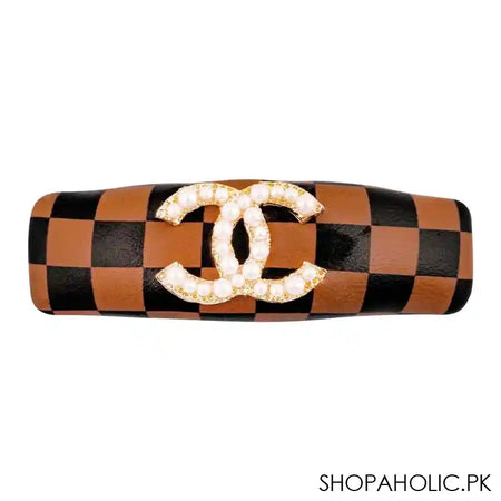 Hair Pin, Brown, J0061 - Main Image