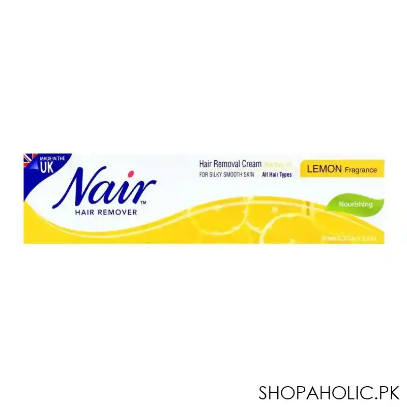 nair lemon nourishing hair removal cream 110ml image2