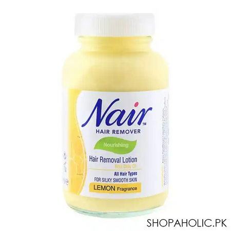 nair lemon nourishing hair removal lotion 120ml main image