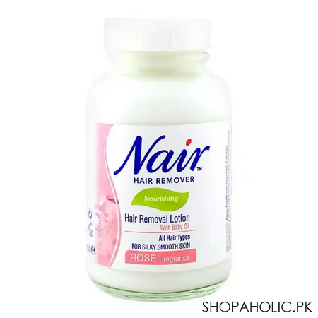 nair rose nourishing hair removal lotion 120ml main image
