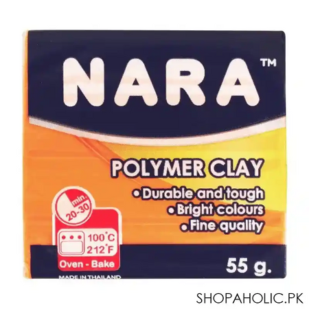 nara polymer clay, carrot, 55g main image