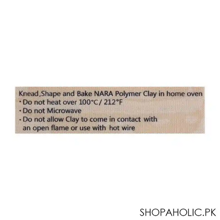 nara polymer clay, cream, 55g image3