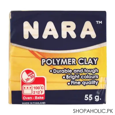 nara polymer clay, cream, 55g main image