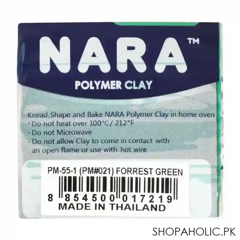 nara polymer clay, forrest green, 55g image2