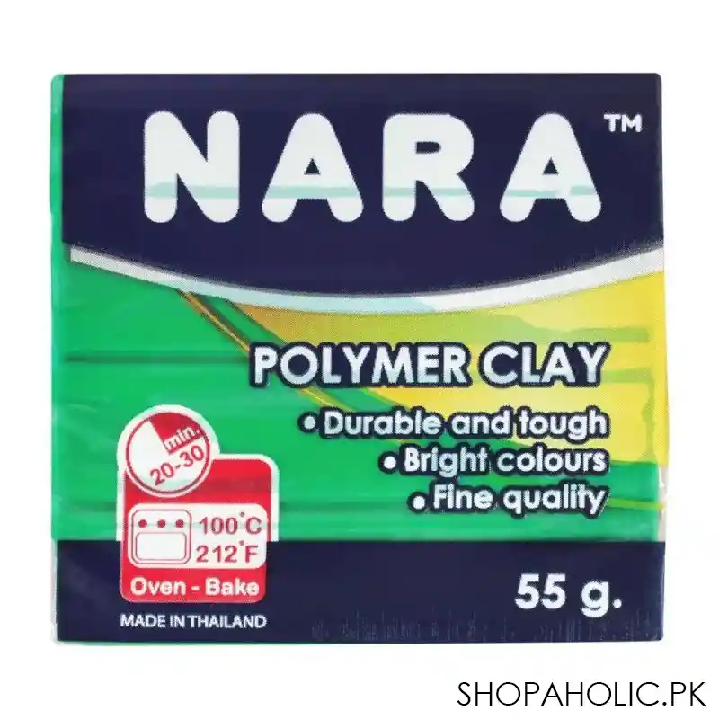 nara polymer clay, forrest green, 55g main image