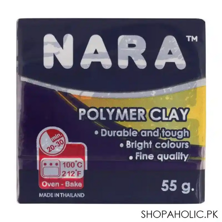 nara polymer clay, indigo, 55g main image