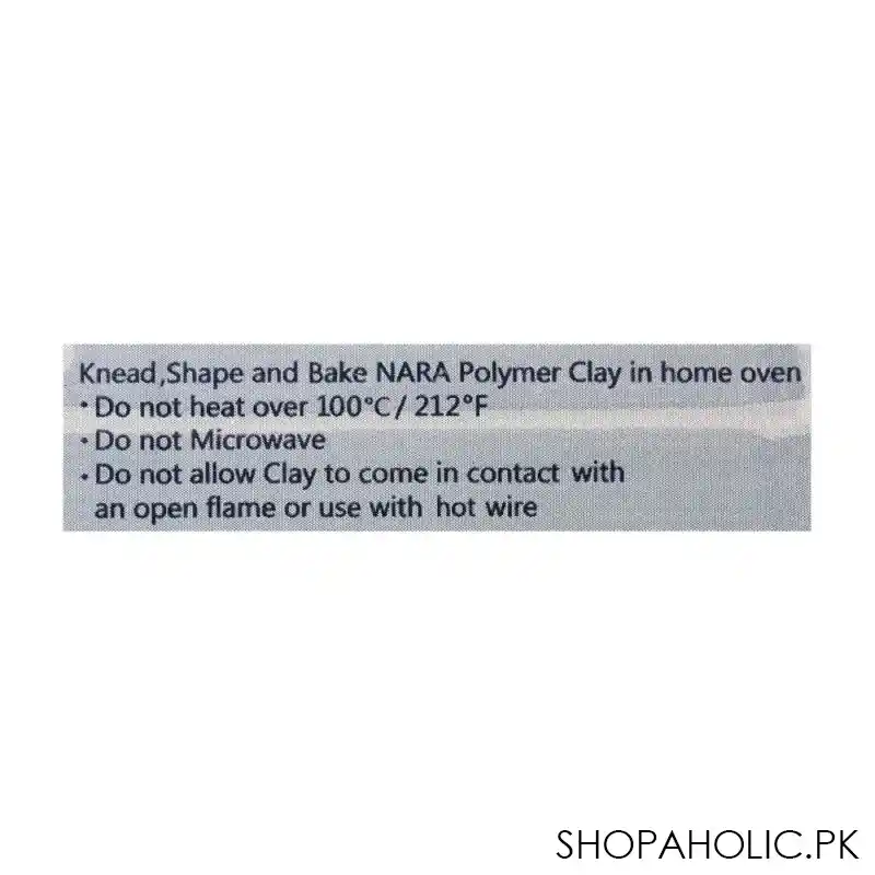 nara polymer clay, peach, 55g image3
