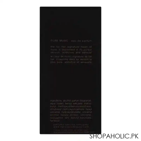 narciso rodriguez musc noir for her eau de parfum, fragrance for women, 100ml image3