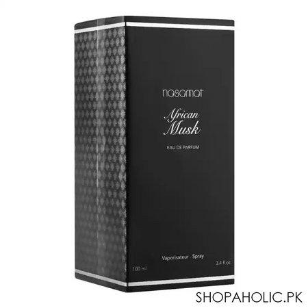 nasamat african musk eau de parfum, for men & women, 100ml image2