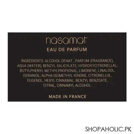 Nasamat Gold Brazilian Spices, Eau de Parfum, For Men & Women, 100ml - Image 2