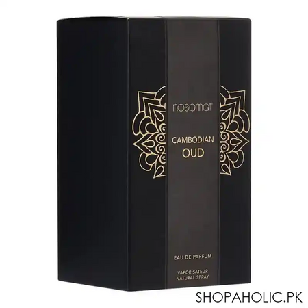 nasamat gold cambodian oud eau de parfum, for men & women, 100ml image2