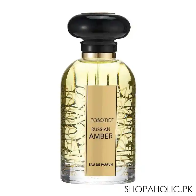 nasamat gold russian amber eau de parfum, for men & women, 100ml main image