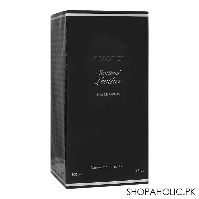 Nasamat Scotland Leather, Eau de Parfum, For Men & Women, 100ml - Image 4