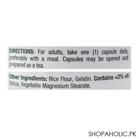 Nature's Bounty Ginkgo Biloba, 120mg, 100 Capsules, Herbal Supplement - Image 2