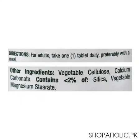 nature's bounty folic acid, 400mcg, 250 tablets, vitamin supplement image4