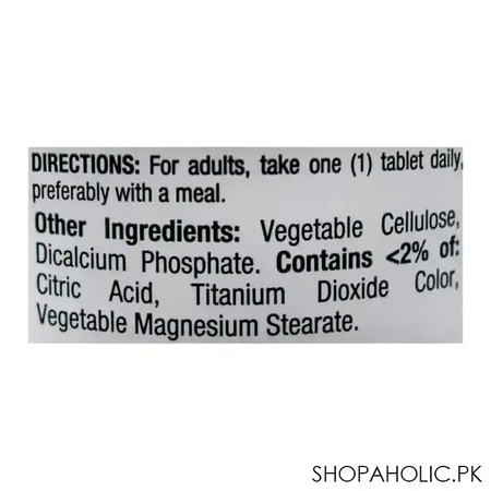 nature's bounty magnesium, 500mg, 100 coated tablets, mineral supplement image4