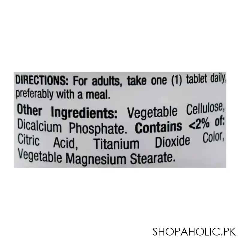 nature's bounty magnesium, 500mg, 100 coated tablets, mineral supplement image4