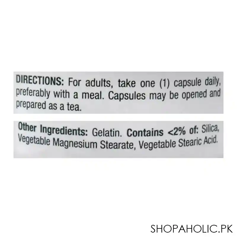 natures bounty turmeric, 450mg, 60 capsules, herbal supplement image4