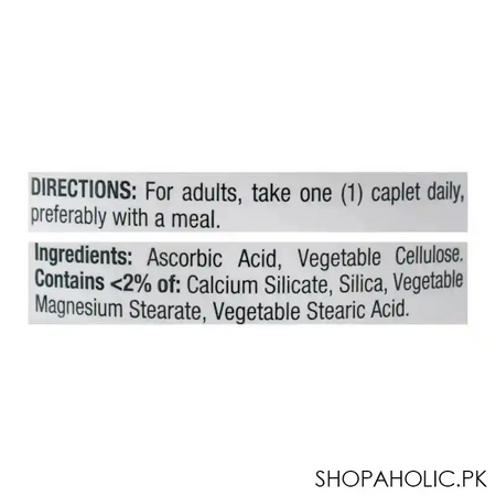 nature's bounty vitamin c 1000mg, 100 caplets, vitamin supplement image4