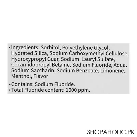 Nero Ennamel Protect Mint Gel Brilliant Whitening Toothpaste, 75ml - Image 3