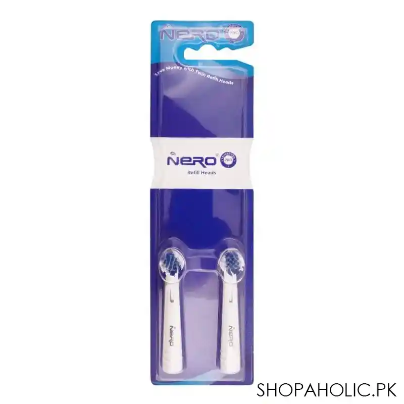 nero spinbrush pro 2 replacement brush head, sb 205 main image