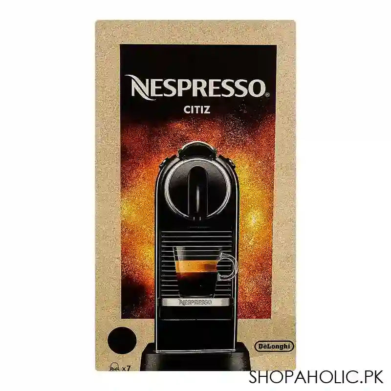 Nespresso CitiZ Coffee Machine, Black, (4132T10201) EN167.B - Image 7