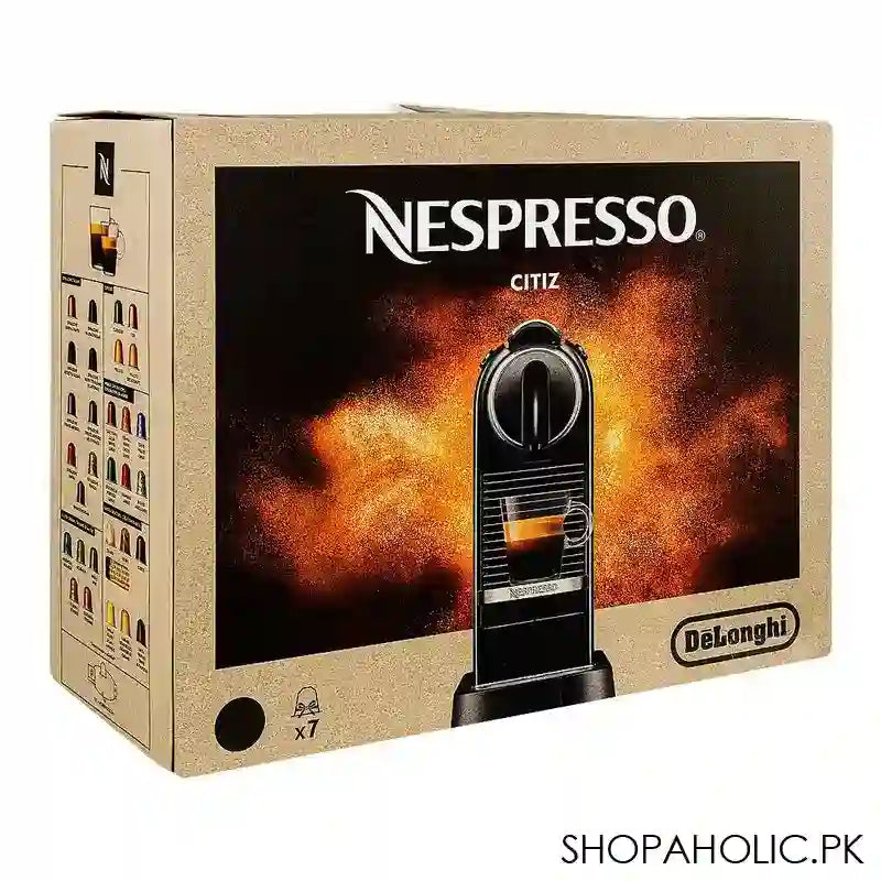 Nespresso CitiZ Coffee Machine, Black, (4132T10201) EN167.B - Image 8