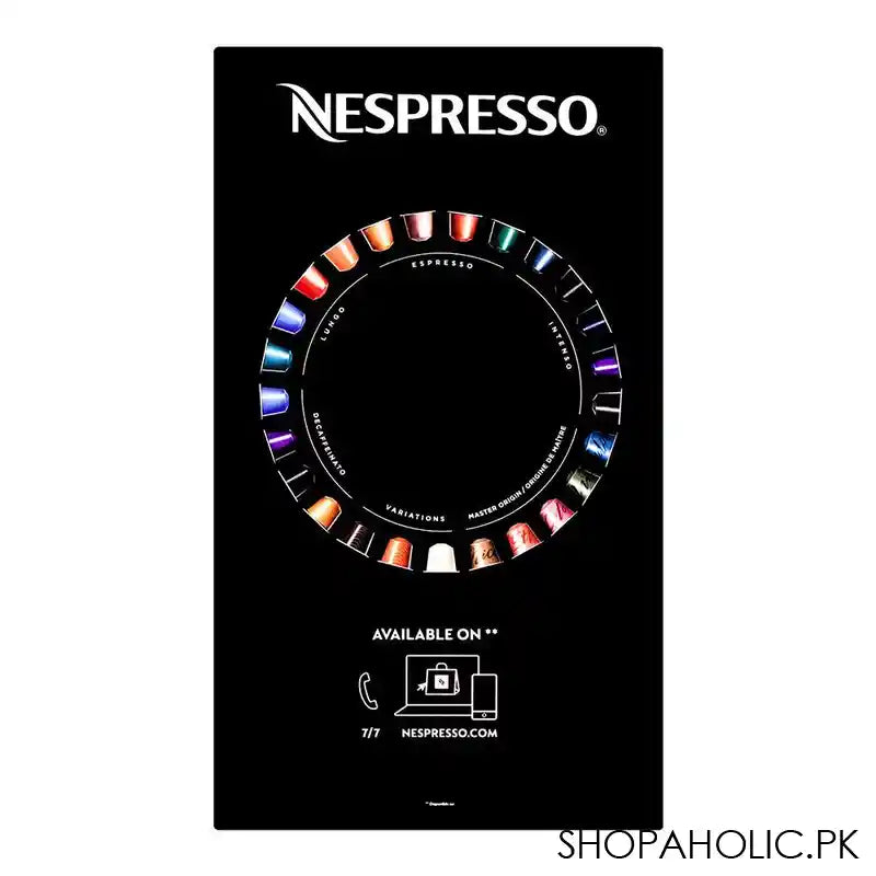 Nespresso Inissia Coffee Machine, NN-D40-ME-BK-NE4 - Image 6