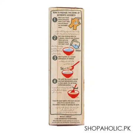 nestle cerelac nature's selection cereal, multigrain, dates & bananalicious, 175g image3