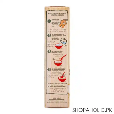 nestle cerelac nature's selection cereal, multigrain, pomegranate, cherries & apples, 350g image3