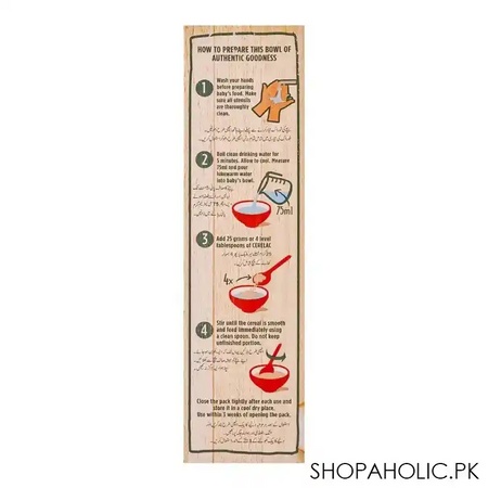 nestle cerelac nature's selection cereal, multigrain, pomegranate, cherries & apples, 350g image4