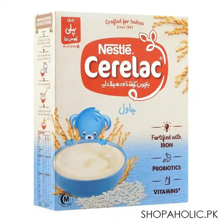nestle cerelac rice, 175g main image