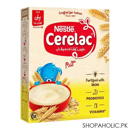 nestle cerelac wheat, 350g main image